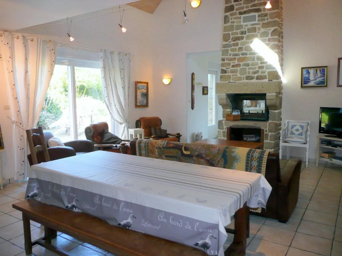 Holiday home Granite Stone House With Fireplace, Plouguerneau Villa