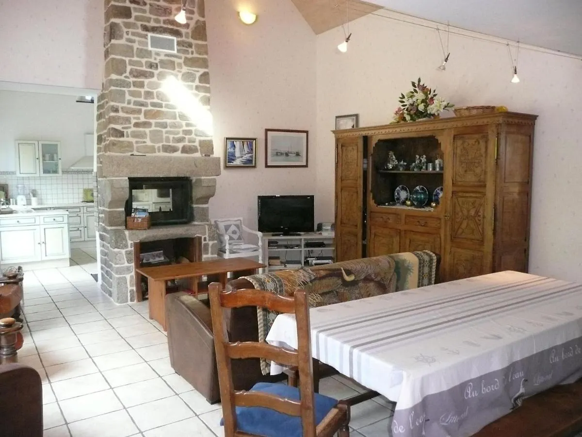 Granite Stone House With Fireplace, Plouguerneau Villa 0*,