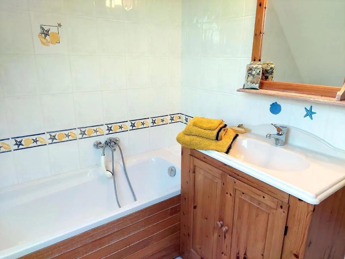 Holiday home Granite Stone House With Fireplace, Plouguerneau Villa
